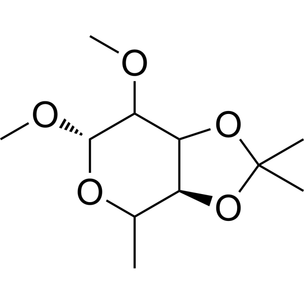 Methyl 6-deoxy-2-O-methyl-3,4-O-(1-methylethylidene)-α-D-galactopyranoside 74135-23-2